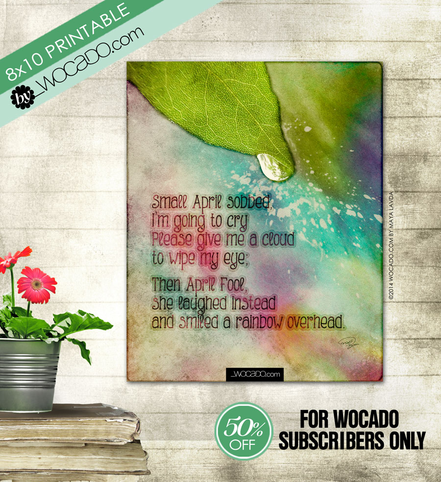 April Fool - 8x10 Printable by WOCADO